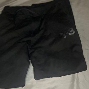 Y-3 black sweats
